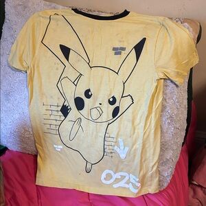 Pokemon Yellow Pikachu Short Sleeve Tee